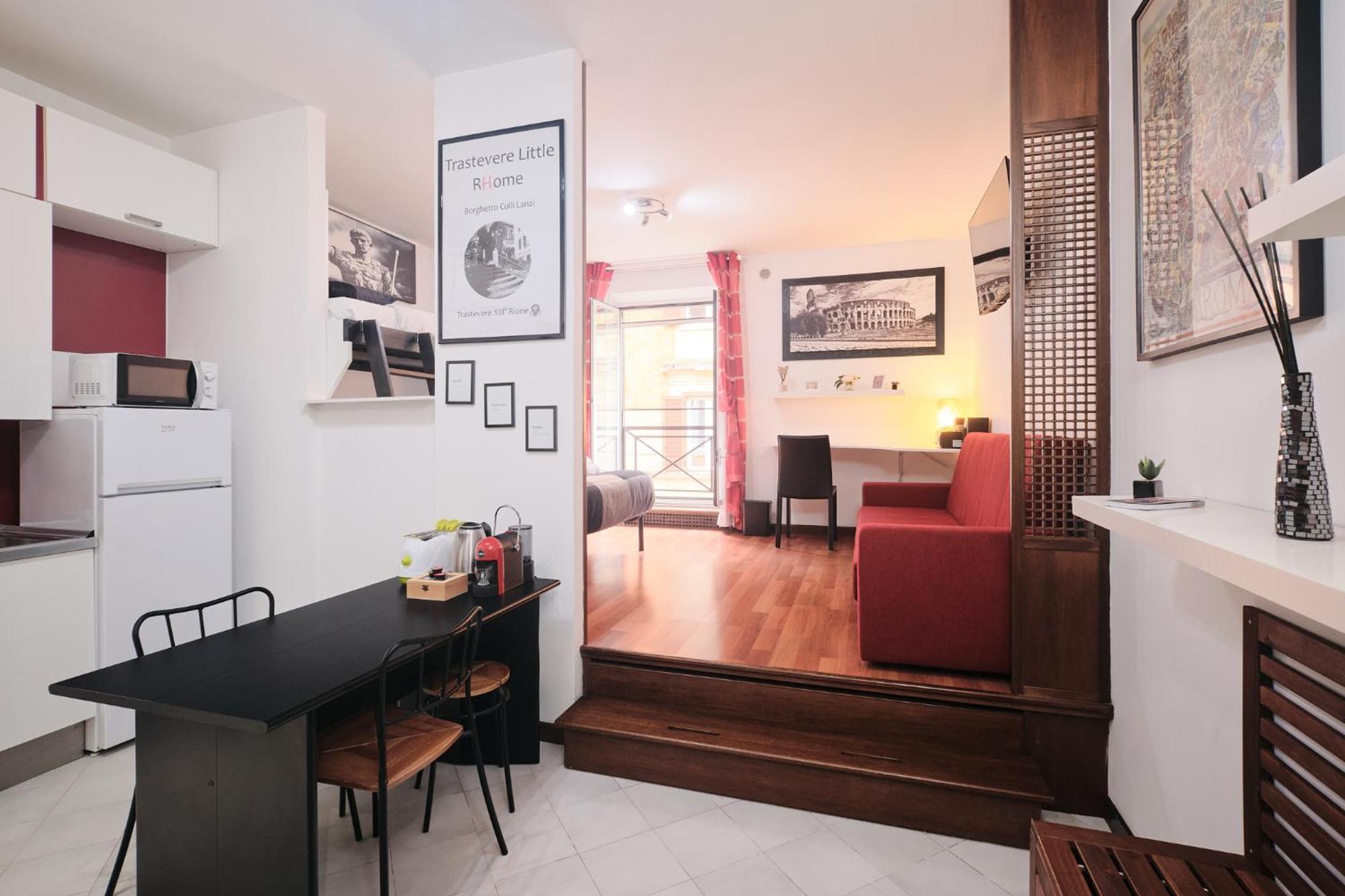 Trastevere- Flat Con Giardino, Ac, Wi-Fi & Netflix Рим Екстериор снимка
